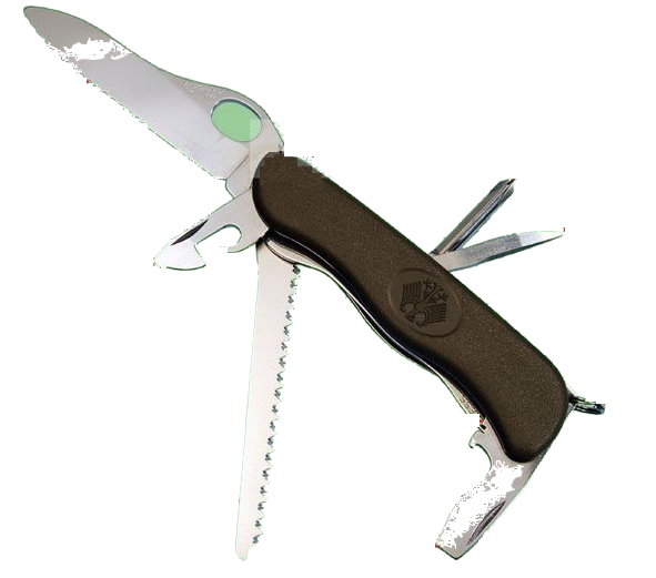 嘉明湖附近遺失Victorinox墨綠色瑞士刀（長型）